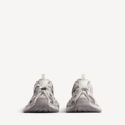 Balenciaga 3XL Extreme Laces sneaker in grey, detail — The Quiet Edition