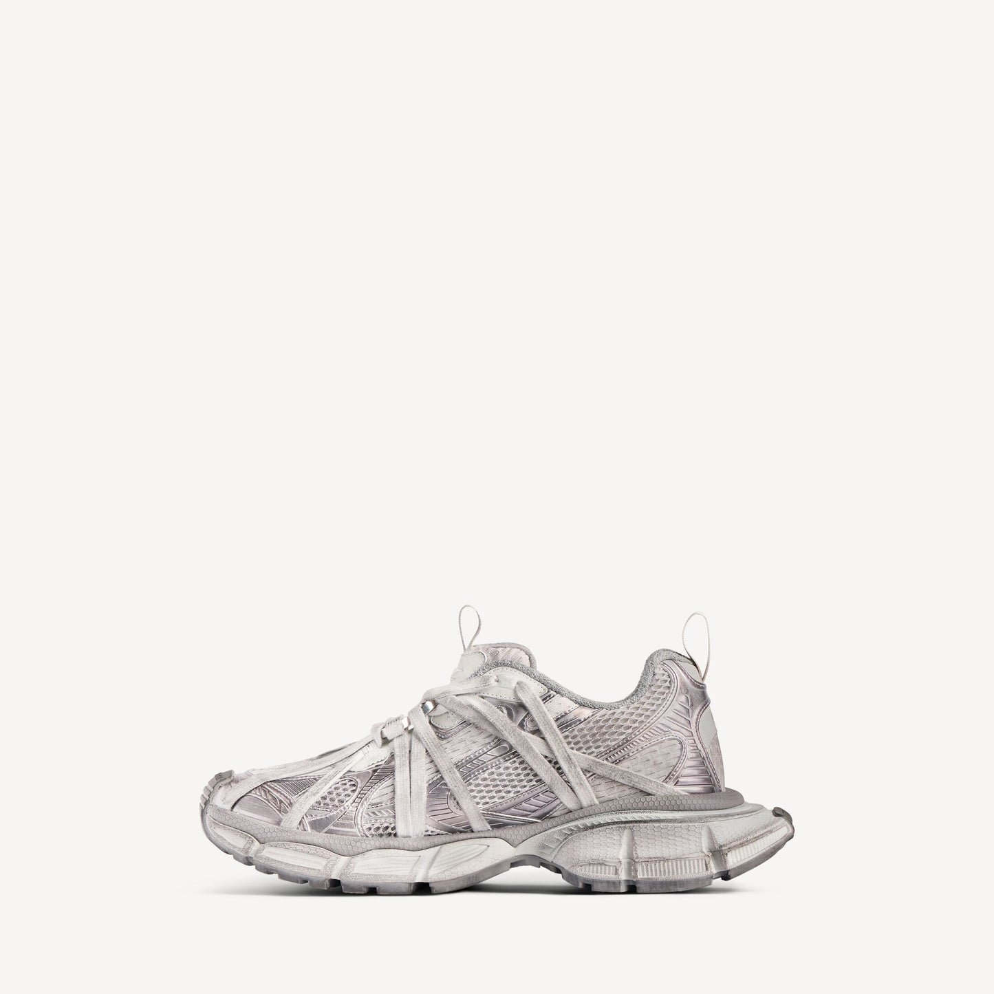 Balenciaga 3XL Extreme Laces sneaker in grey, sole — The Quiet Edition