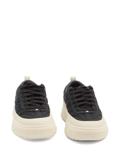 Moncler Altive Sneakers in Black, angle — The Quiet Edition