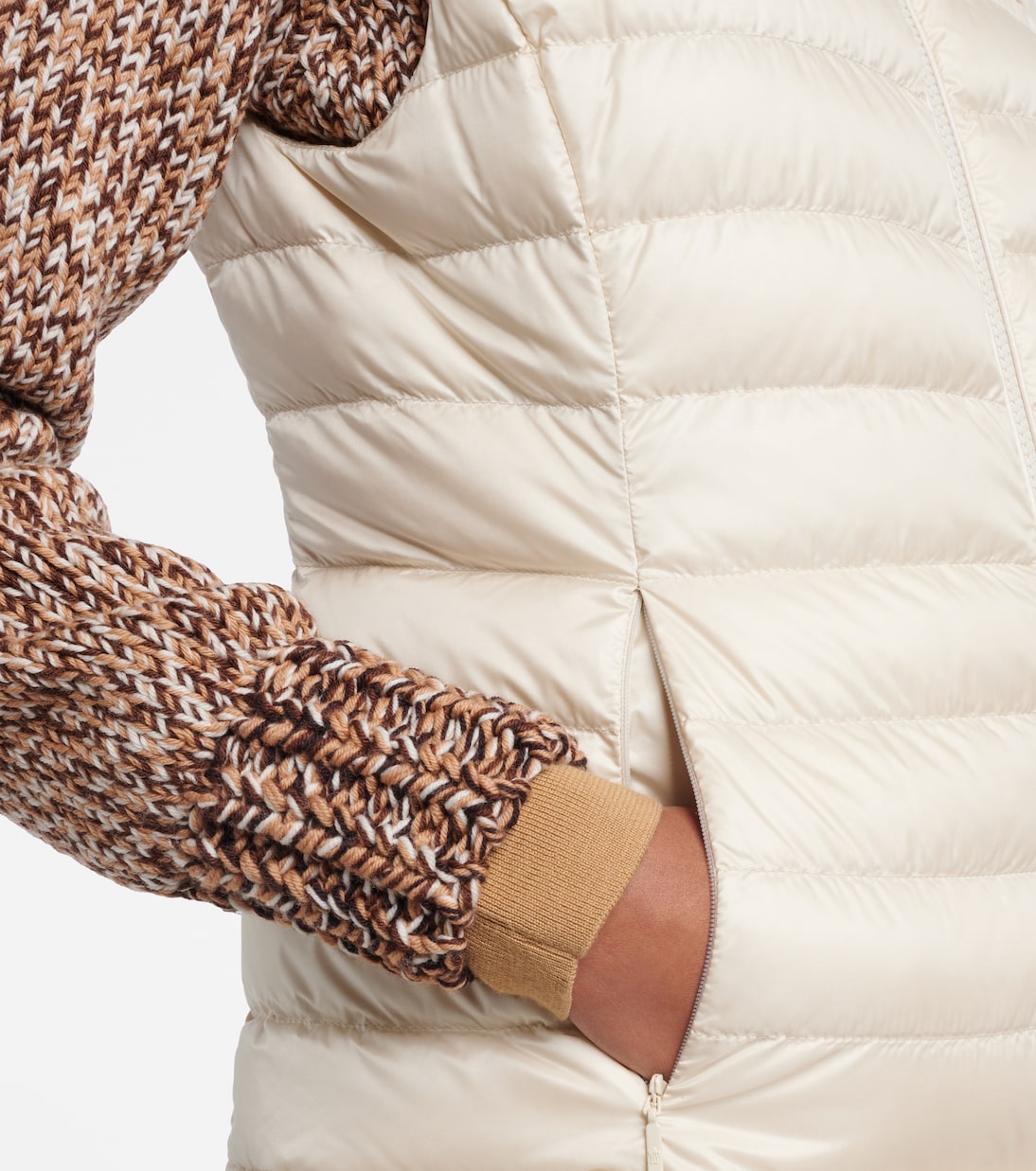 Moncler Igens Down Vest, pocket detail | The Quiet Edition