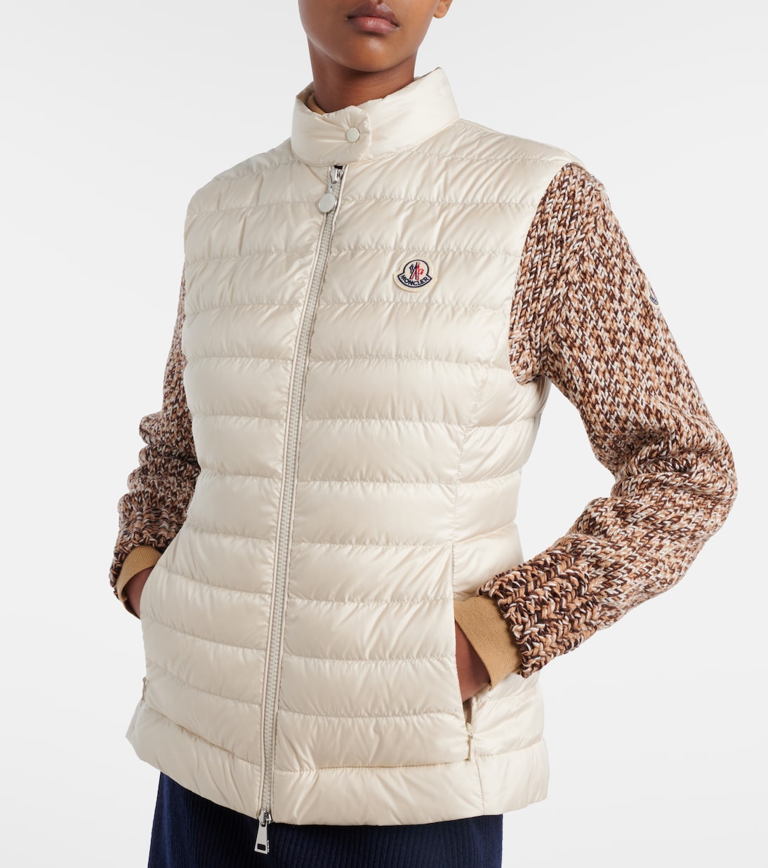 Moncler Igens Down Vest, worn front view | The Quiet Edition