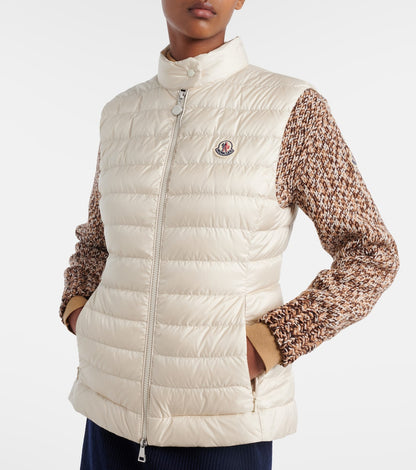 Moncler Igens Down Vest, worn front view | The Quiet Edition