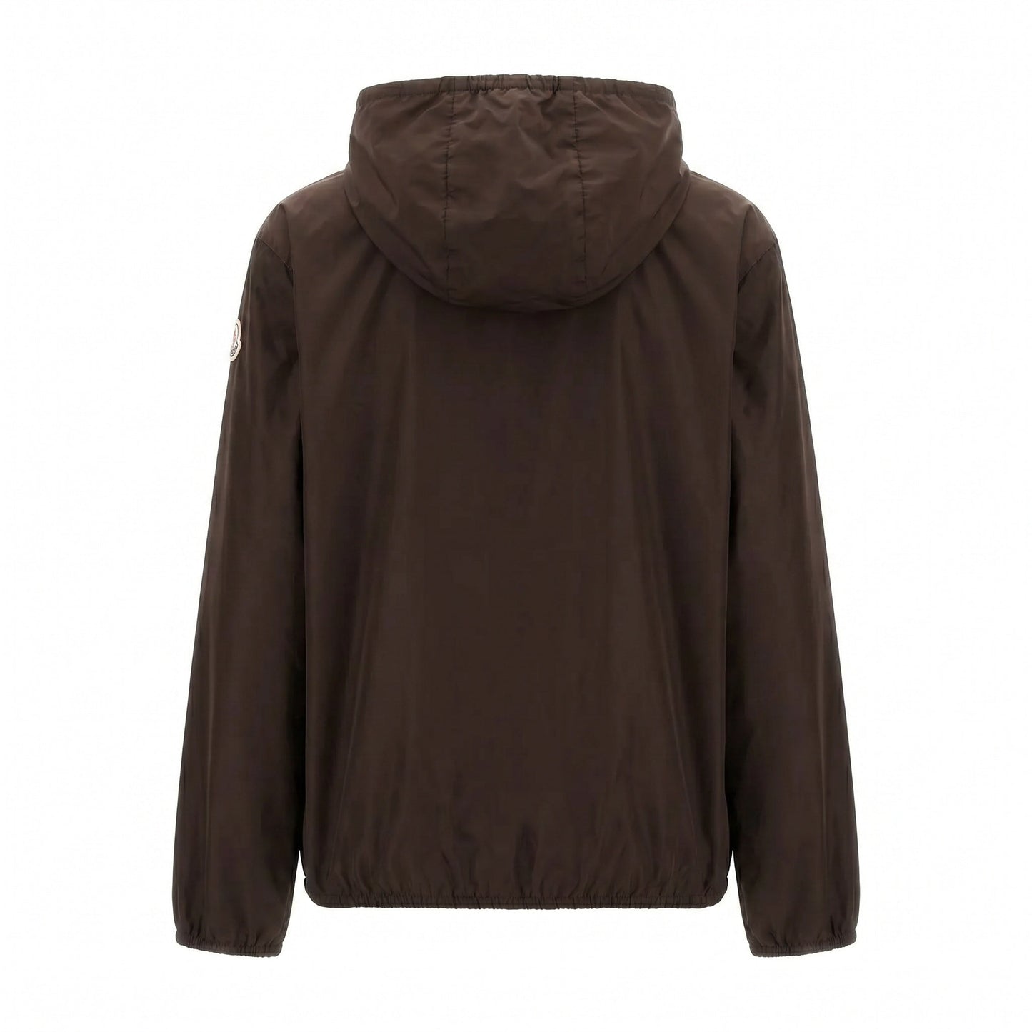 Moncler Women's Brown Fegeos Blouson Jacket in Brown, front product — The Quiet Edition