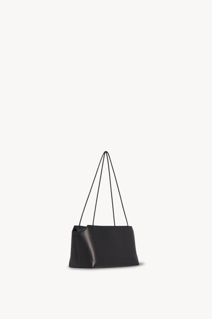 The Row Terrasse Leather To-Go Bag in Black, back — The Quiet Edition
